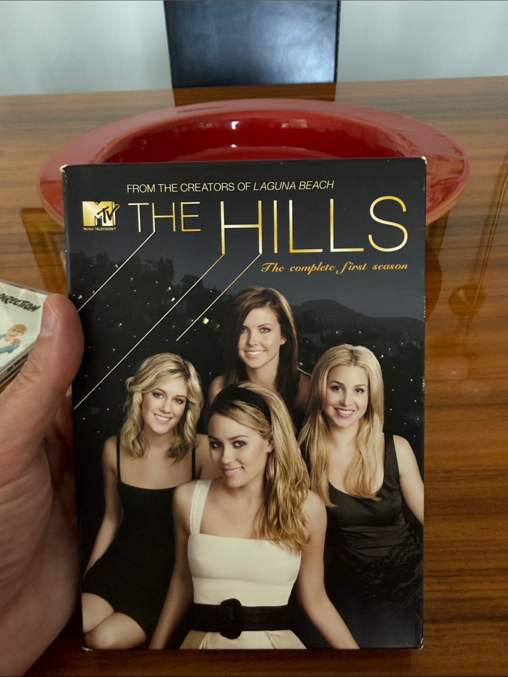 MTV The Hills DVD Cover - Black & Gold Accents THE FIRST SEASON
